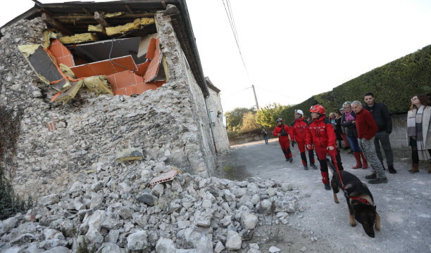 Le lundi 11 novembre 2019, un séisme de magnitude 5,4 sur l'échelle de Richter frappait la commune ardéchoise du Teil. Photo Le DL/Fabrice ANTERION