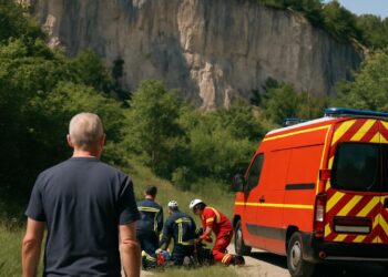 Drôme : Un homme de 70 ans décède suite à une chute de 20 mètres