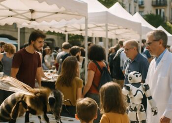 En photos : La Fête de la science à Valence attire insectes, robots et savants.