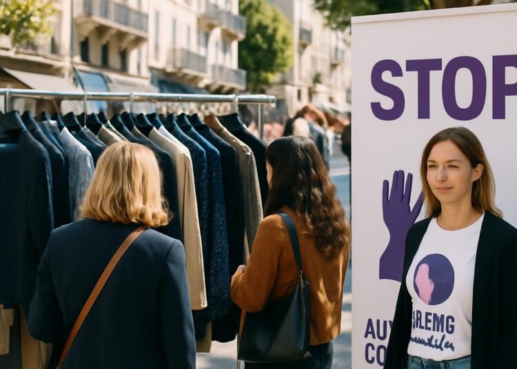 Aix-les-Bains en Savoie : vente de vêtements de marque pour lutter contre les violences conjugales