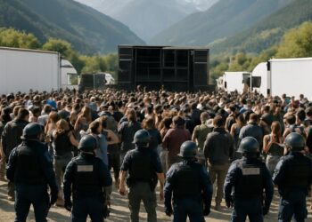 Hautes-Alpes : Plus de mille fêtards à une rave non autorisée, gros dispositif en place.
