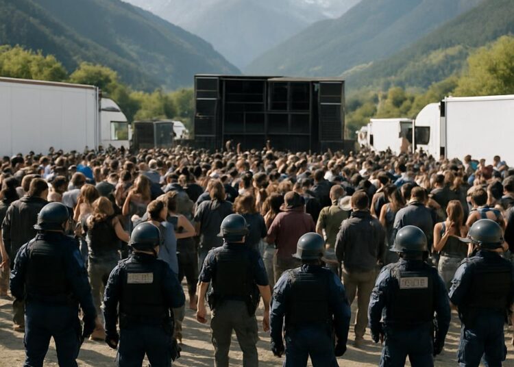 Hautes-Alpes : Plus de mille fêtards à une rave non autorisée, gros dispositif en place.
