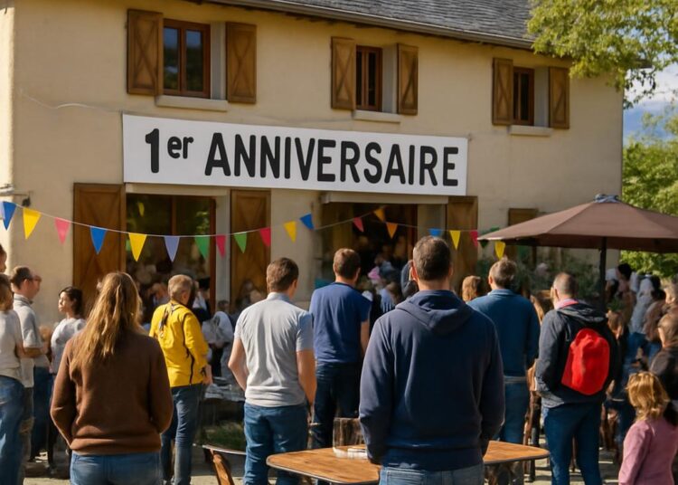 À Saint-Bonnet-en-Champsaur, le café associatif de la Draye fête son 1er an.