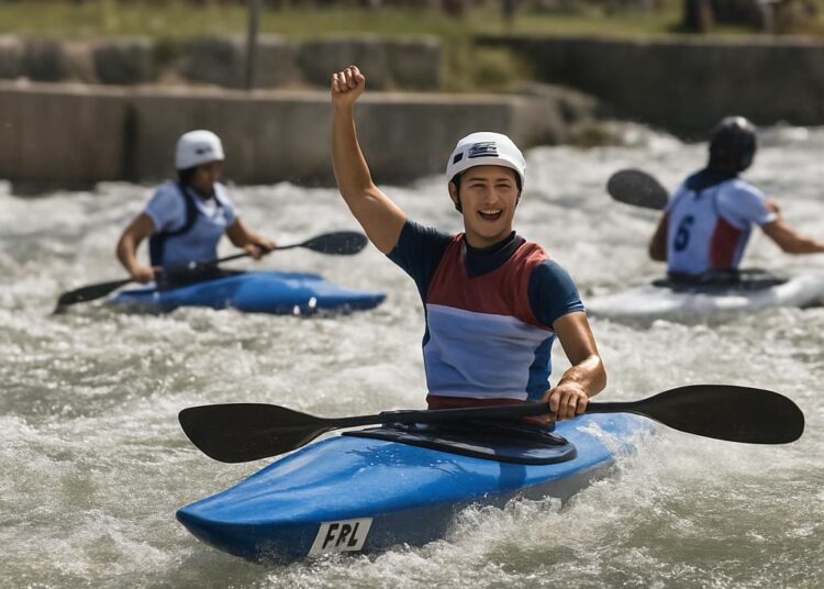Canoë-kayak : Angèle Hug remporte le titre mondial en kayak cross, deux Français en argent.