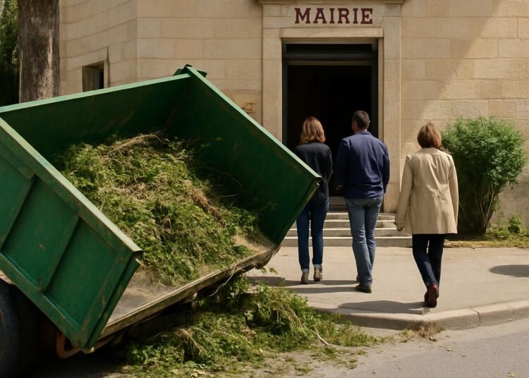 Sisteron : La mairie dépose plainte après le vol d'une benne à végétaux.