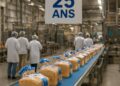 Ain. « En France, sept paquets s'écoulent chaque seconde » : l'usine Harrys de Saint-Vulbas fête ses 25 ans.