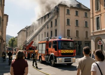 Savoie : Plusieurs personnes intoxiquées lors d'un incendie à Chambéry