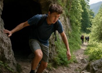 Haute-Savoie : Un jeune s'échappe d'une grotte après une chute de 10 mètres.