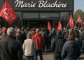 Bouches-du-Rhône : « Ras-le-bol des miettes » lors d'un rassemblement syndical chez Marie Blachère