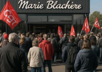 Bouches-du-Rhône : « Ras-le-bol des miettes » lors d'un rassemblement syndical chez Marie Blachère