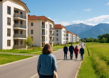 Haute-Savoie : « Je suis heureuse de vivre ici » - 800 logements créés près de Genève