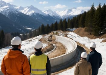 Savoie. JO 2030 dans les Alpes : lancement d'un appel d'offres pour rénover la piste de bobsleigh à La Plagne.