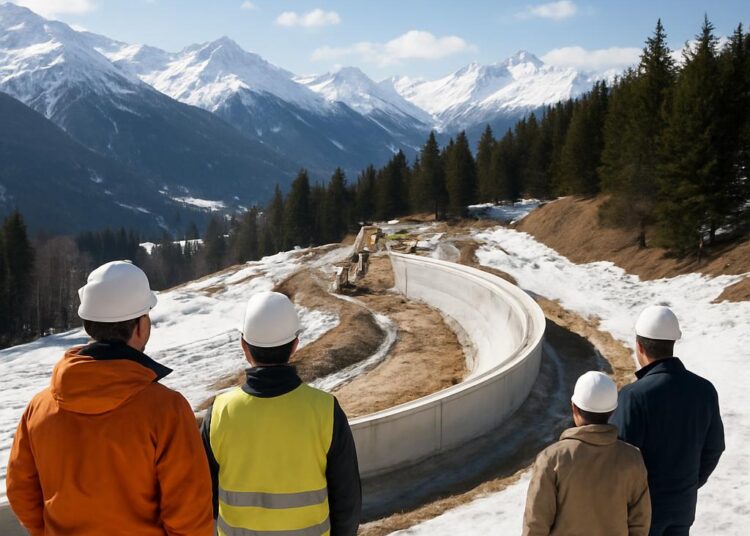 Savoie. JO 2030 dans les Alpes : lancement d'un appel d'offres pour rénover la piste de bobsleigh à La Plagne.