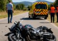 Haute-Provence : un motard de 52 ans gravement blessé dans un accident