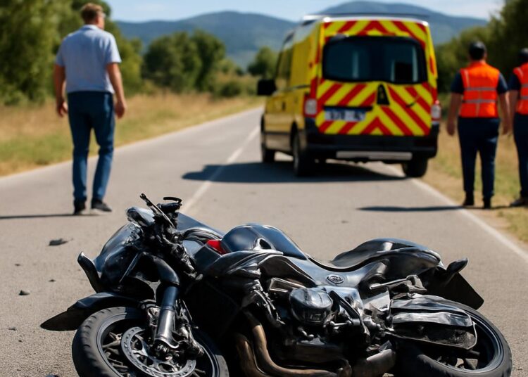 Haute-Provence : un motard de 52 ans gravement blessé dans un accident