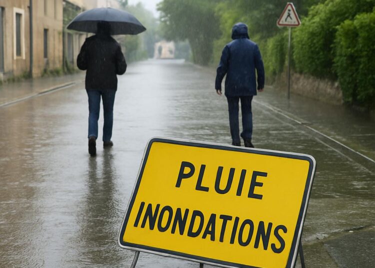 Météo : Alerte jaune pour pluie et inondations en Drôme et Ardèche.