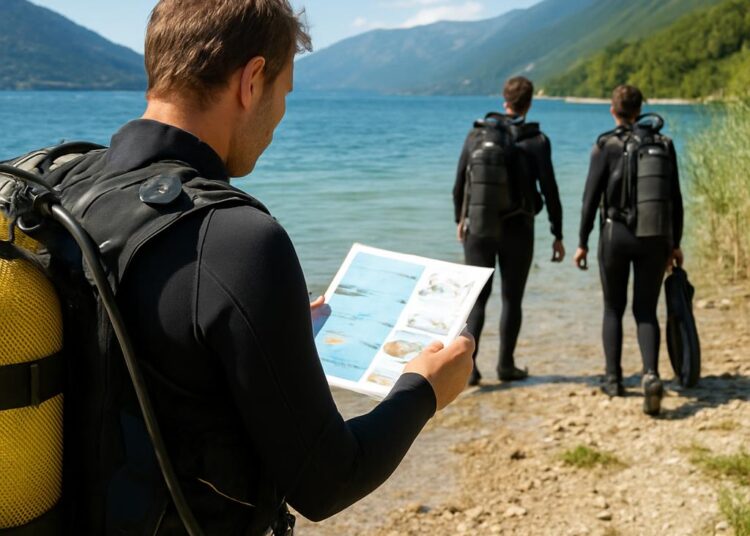 Savoie : Les plongeurs locaux créent un atlas de la biodiversité du lac du Bourget.