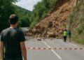 Drôme : La RD70 fermée entre Bouvières et Saint-Ferréol-Trente-Pas suite à un éboulement.