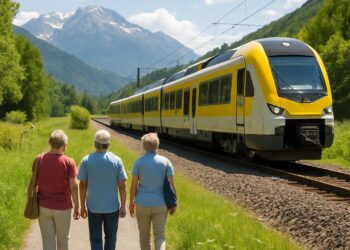 Haute-Savoie : « Nos résidents se détendent beaucoup » grâce à un voyage en train local.