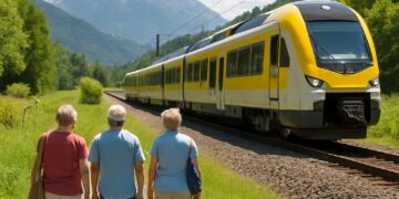 Haute-Savoie : « Nos résidents se détendent beaucoup » grâce à un voyage en train local.