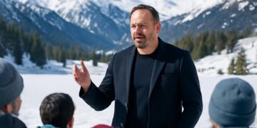 Samuel Le Bihan soutient des JO d'hiver 2030 « responsables » dans les Hautes-Alpes.