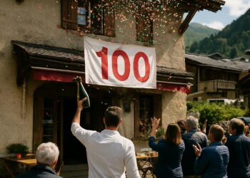 Méribel : des restaurateurs découvrent par accident le centenaire de leur établissement.