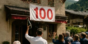 Méribel : des restaurateurs découvrent par accident le centenaire de leur établissement.