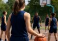Basket 3x3 : Marie-Eve Paget de l'Annécienne en formation avec l'équipe de France