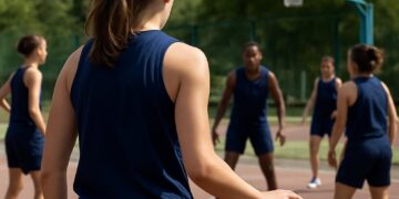 Basket 3x3 : Marie-Eve Paget de l'Annécienne en formation avec l'équipe de France