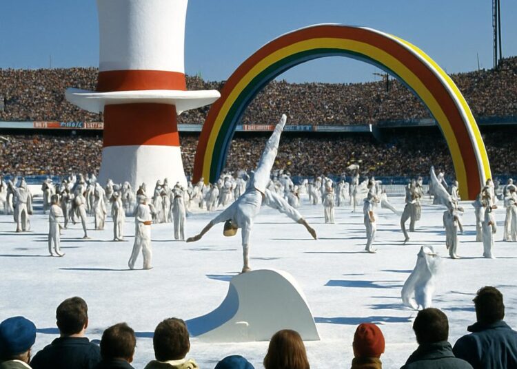 Jeux olympiques : La cérémonie d'ouverture du 8 février 1992 par Decouflé et la magie savoyarde.