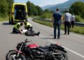 Haute-Savoie : un homme de 75 ans blessé dans un accident de moto sur RD 3508, contournement rétabli.