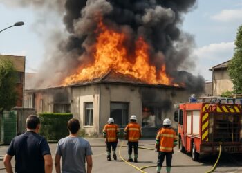Montélimar : un incendie affecte un restaurant traiteur au sud de la ville.