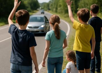 Isère : Des enfants alertent les conducteurs après qu'un ami a été heurté.