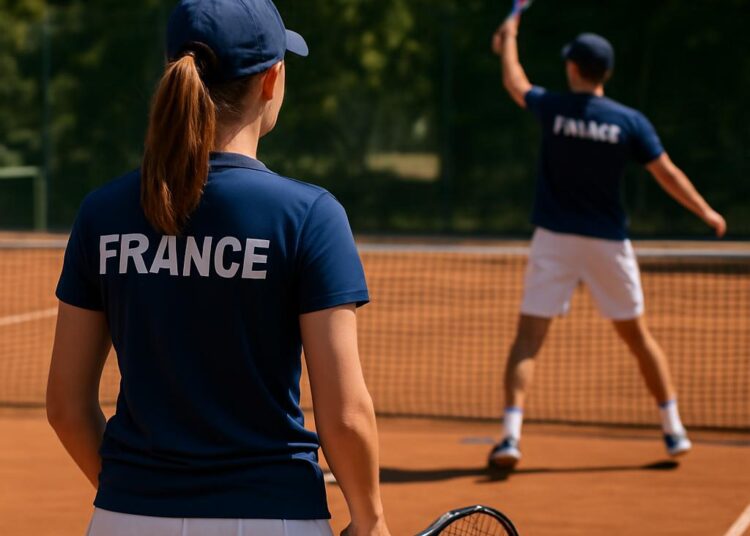 Tennis - Open de Bourg-de-Péage : Léolia Jeanjean et Loïs Boisson dans le ''team France'' complet.