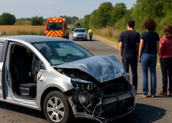 Drôme : un accident de la route coûte la vie à un jeune de 19 ans.