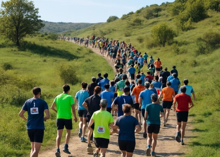 Course des Collines de Giono : un succès avec plus de 700 coureurs.