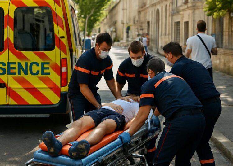 Urgence vitale pour un adolescent de 17 ans poignardé à la cuisse à Avignon.