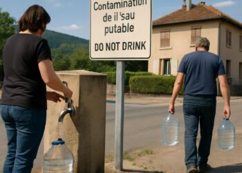 Contamination par des PFAS : l'eau potable à Trapayac déconseillée.