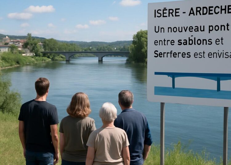 Isère - Ardèche : Un nouveau pont entre Sablons et Serrières est envisagé.