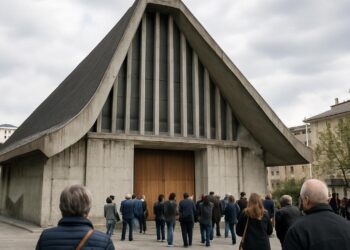 Visite en photos : fermeture de cette église au design exceptionnel à Grenoble.