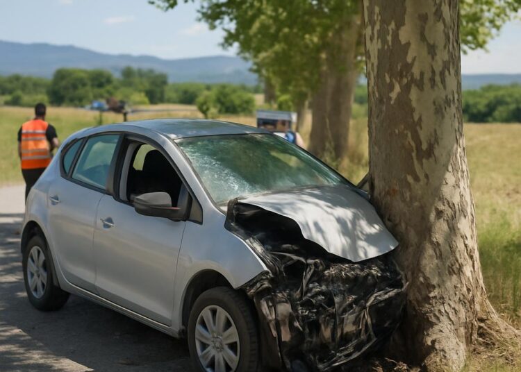 Alpes-de-Haute-Provence : une automobiliste gravement blessée après un choc avec un platane.