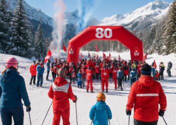 Célébration des 80 ans de l'ESF en montagne : un plaisir renouvelé !