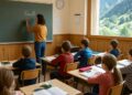 Savoie : Plongée dans la classe unique de la Giettaz, une enseignante exceptionnelle.
