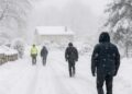 Prévisions météo : 20 cm de neige prévus en Drôme ce soir et mardi.