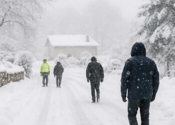 Prévisions météo : 20 cm de neige prévus en Drôme ce soir et mardi.