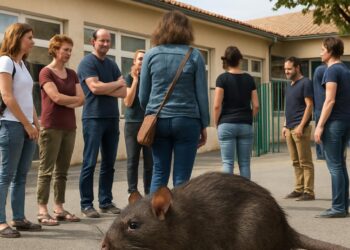 Avignon : des parents d'élèves préoccupés par des rats géants à l'école.