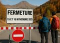 Fermeture complète du col d'Allos les 15 et 16 novembre 2025.