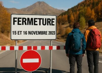 Fermeture complète du col d'Allos les 15 et 16 novembre 2025.