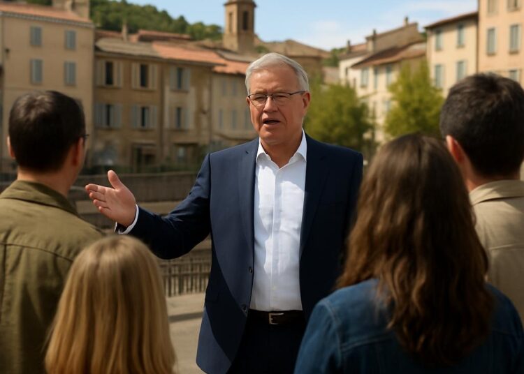 Privas. Michel Valla annonce sa candidature pour les municipales de 2026.