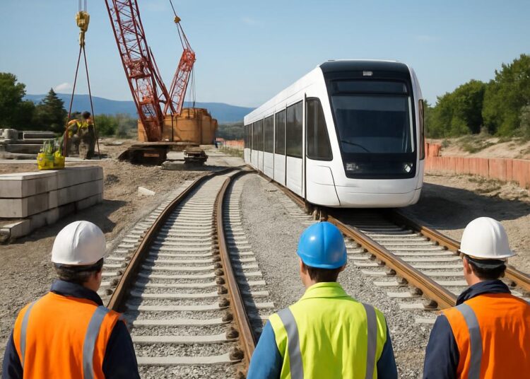 France - Suisse : La construction du train léger Jura-Léman-Salève est possible.